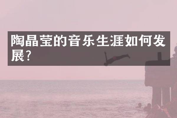 陶晶莹的音乐生涯如何发展？